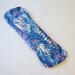 14 inch postpartum cloth menstrual pad - great for plus size women - marbled pattern - Retro Rags - in stock and ready to ship