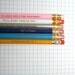 christmas story pencil set of 6. cannot be separated or sold individually.