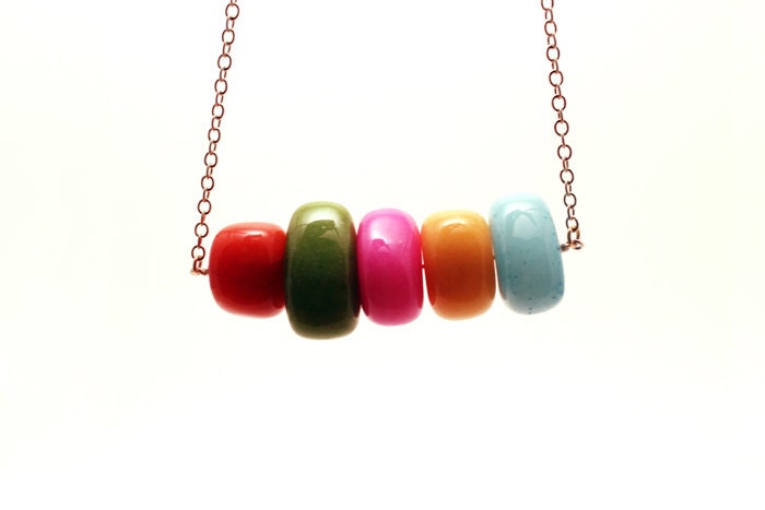 Fae Color Block Necklace