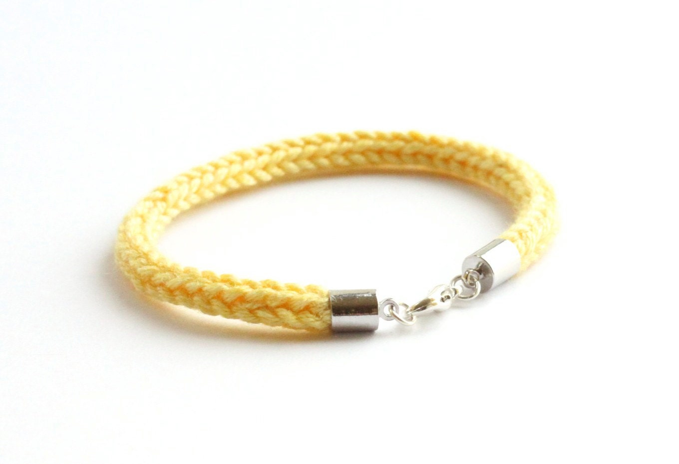 Cord Rope Bracelet Knitted Bamboo Nautical Marine Bracelet