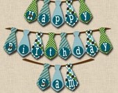 Personalized Little Man Mustache Bash Birthday Banner - Add a Name - PRINTABLE Il_170x135