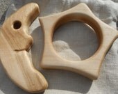 Moon and Sun Maple Teethers
