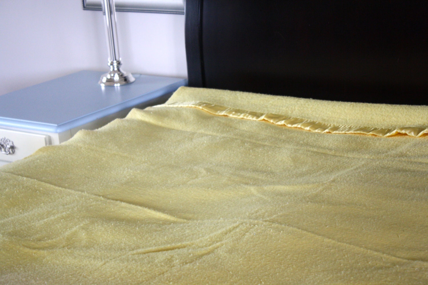 Bright Yellow Fleece Blanket at Christopher Barber blog