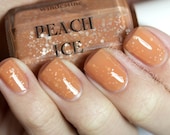 Glitter polish - Peach Ice