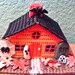 Spookvilles Orange Haunted House a ghostgap design