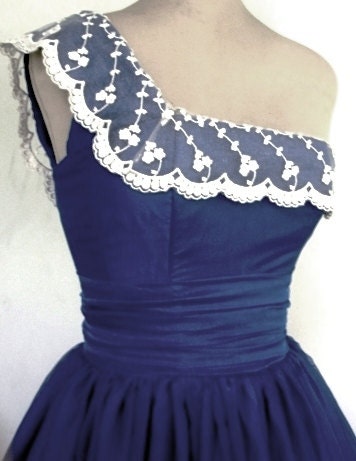 A Lovely Peacock Chiffon Cocktail Dress Custom