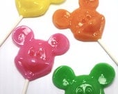 Buy 6 Get 6 Free - MICKEY MOUSE LOLLIPOPS - Hard Candy Party Favors