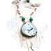 Silver Teardrop Necklace Womans Green Jade Quartz Evening Jewellery