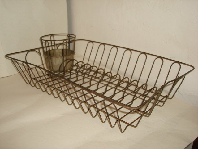 vintage dish rack