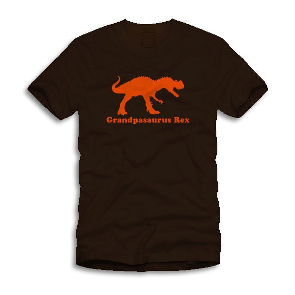 Personalized grandpa dinosaur t shirt for men, adult dinosaur t-shirt, great for holiday gift for grandpa, dad