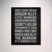 Harry Potter Inspired Subway Sign 16" x 20" Poster / Wall Art / Typography / Minimalist