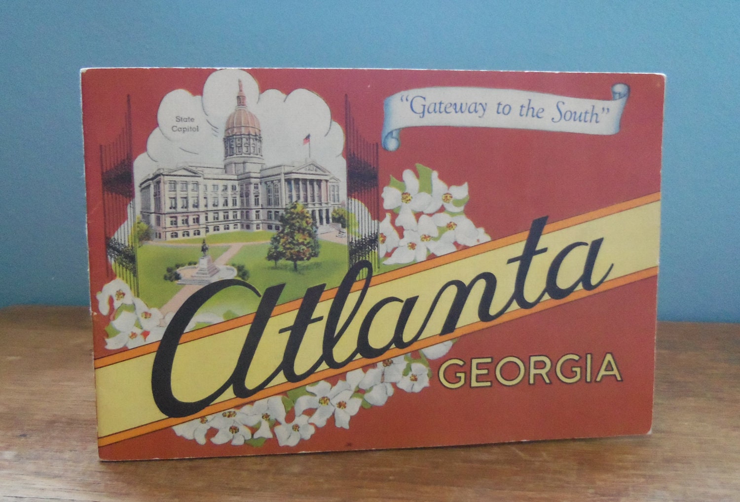 Vintage Book Atlanta Georgia Gateway to the South