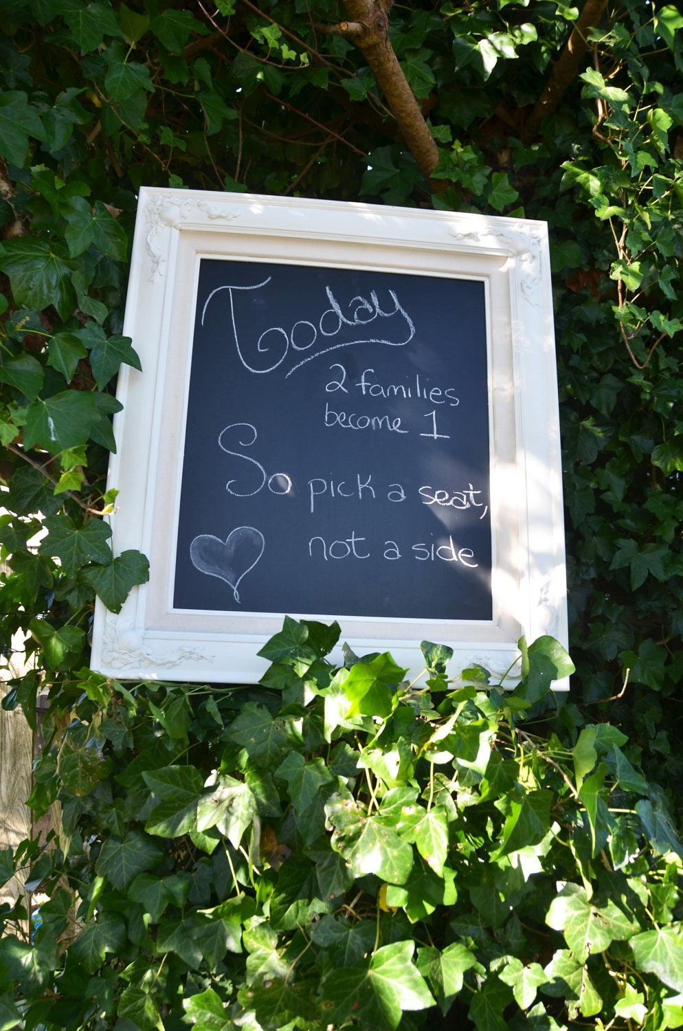 Announcement Chalkboard Frame