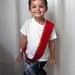 crayon ammo belt for kids -- red
