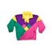80s/90s Colour Block ISPO Winter Ski Jacket - L