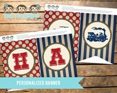 Personalized Vintage Train Banner Il_170x135