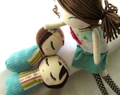 Custom Classic Cloth Doll by Mend