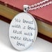 Edgar Allan Poe Quote Pendant- We loved with a love that was more than a love