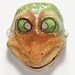Paper mache frogmask