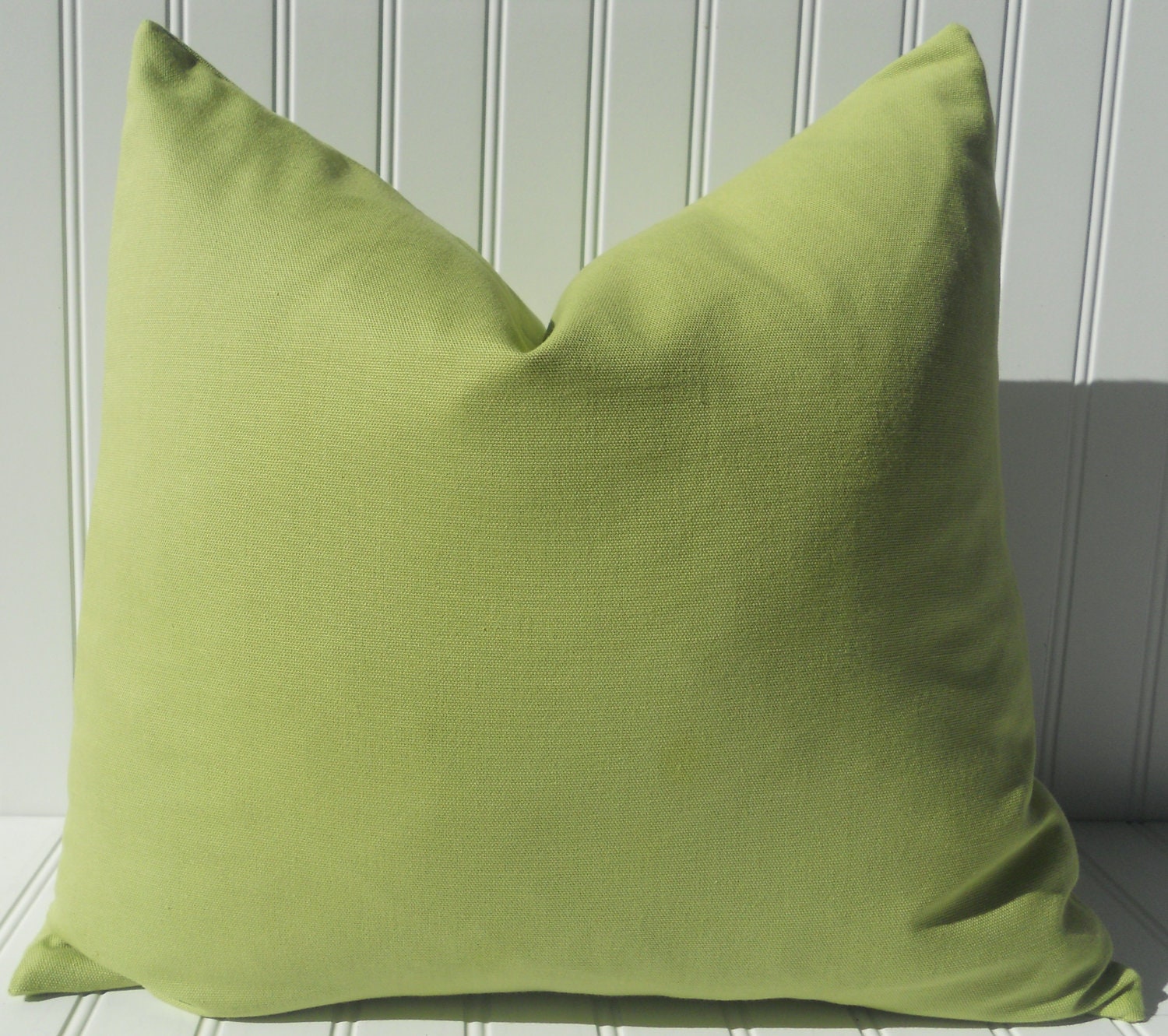 Green Pillow - 18 x 18 inch Throw Pillow - Decorative Green Throw Pillow, Accent Pillow
