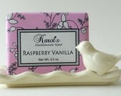 RASPBERRY VANILLA Soap - Handmade Soap, Moisturizing Soap, Vegan Soap