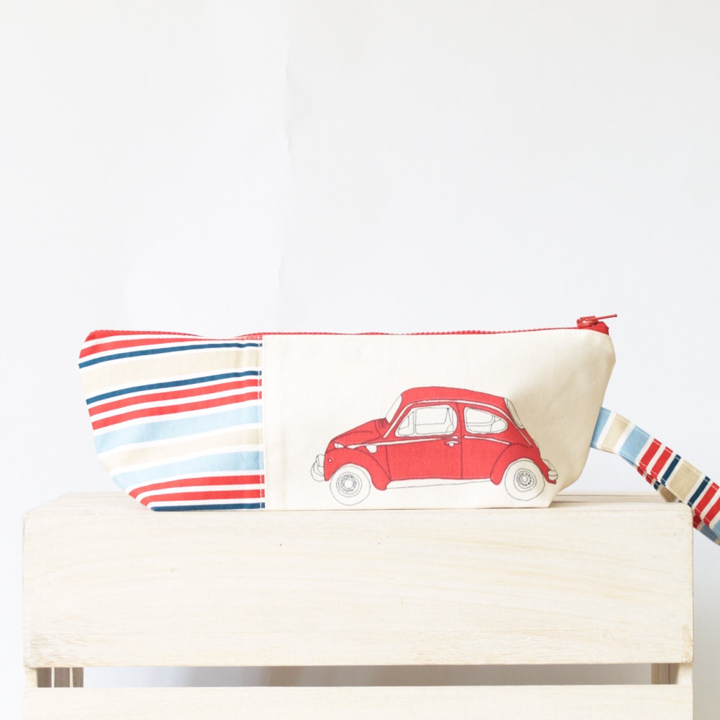 Men's Toiletry Bag VW Beetle Mini Stripe