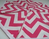Pink Chevron Fabric Garland - Several color options to choose from.  Perfect Photo Prop, party or room decor.