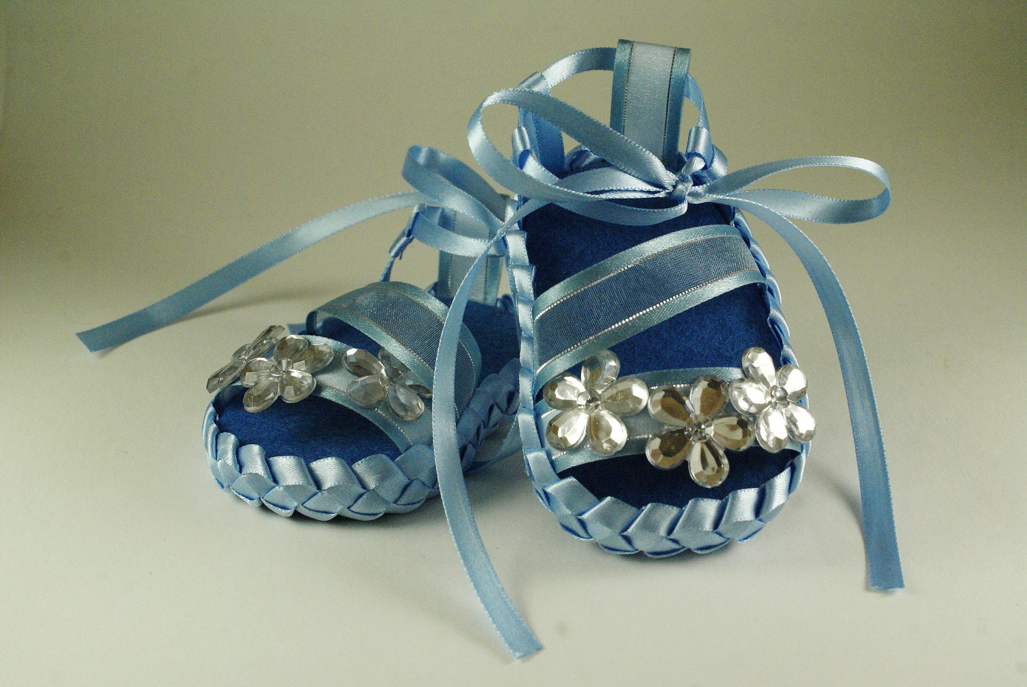 Crystal Flower Baby Girl Sandal