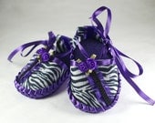 Purple Zebra Girl shoe