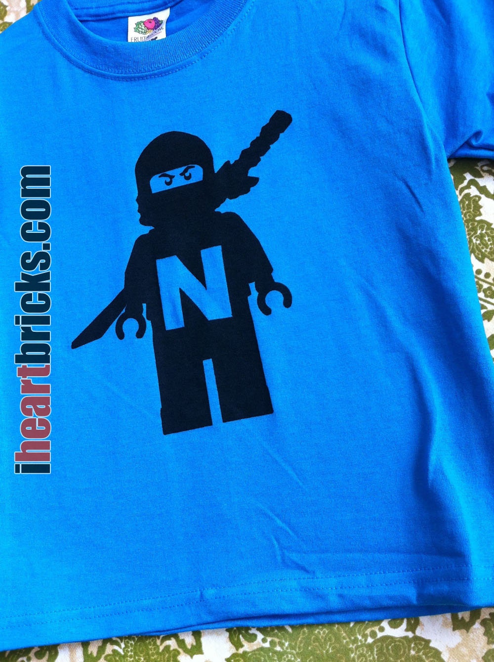 Ninjago - Screen printed t-shirt - Personalized Children Clothing Tshirt
