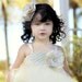 Ivory & Champagne Flower Girl Dress