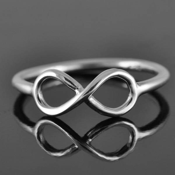 ON SALE, infinity ring, infinity knot ring, best friend ring, promise ring, personalized ring, friendship ring, sisters ring