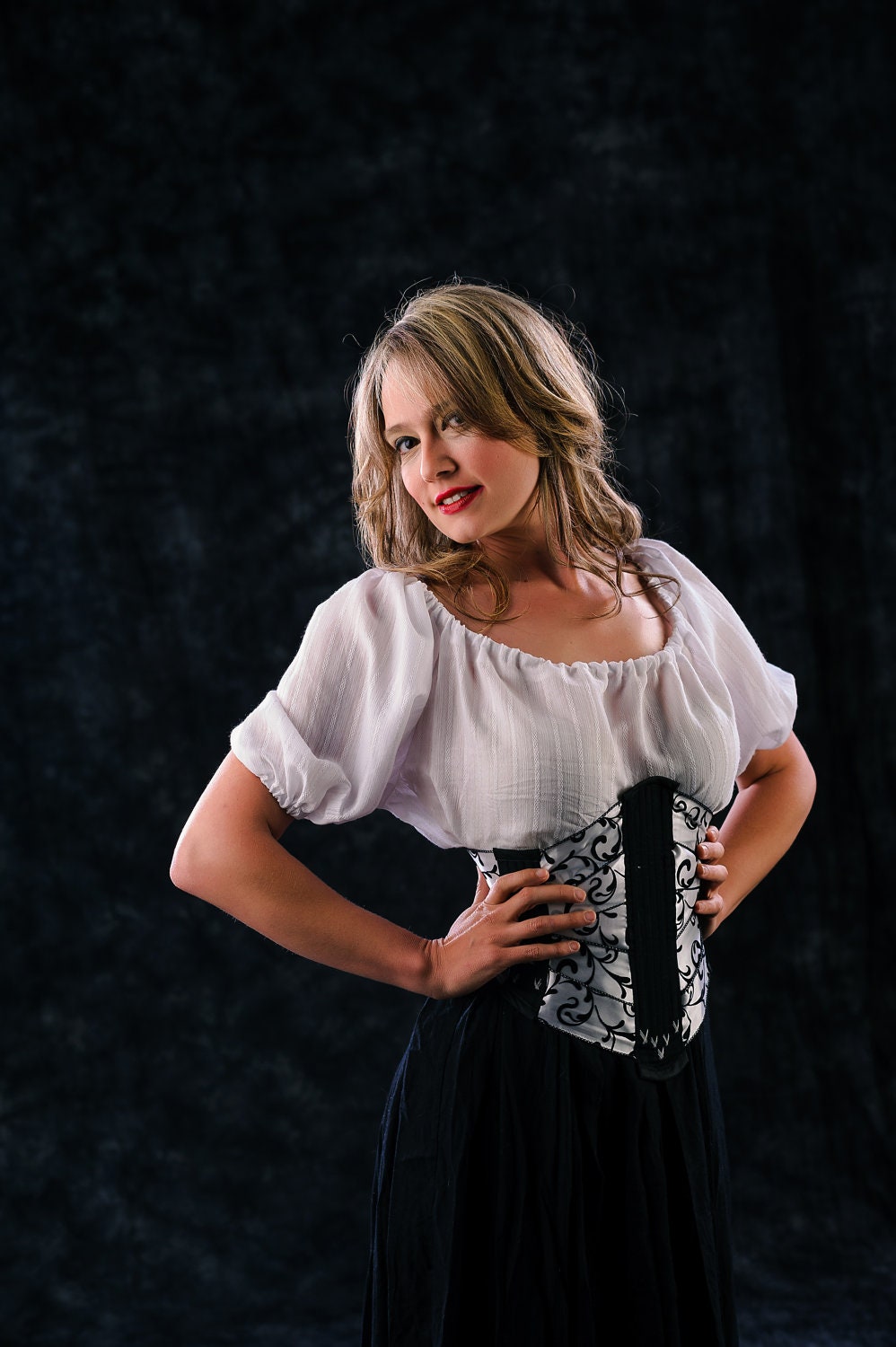 Ribbon Corset - Waist 23"