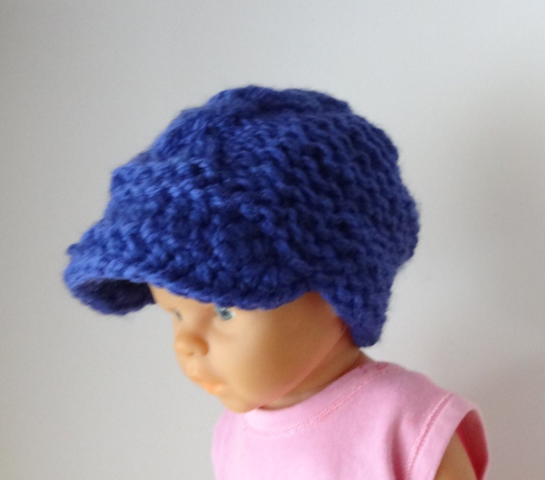 Baby Boy Hat, Photo Prop Hat, Newborn Boy Hat, Boy's hats, Newborn Hats, Knit Baby Hat, Baby Boy Hat  Infant Newsboy hat Knit cable baby hat