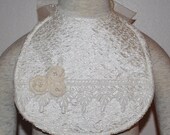 ADLEY CHRISTENING BIB, Blessing Bib, Baptism Bib, Baby Bib