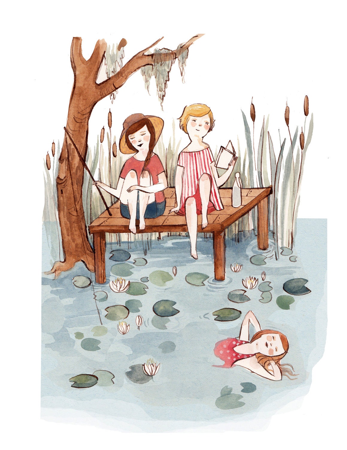 Lazy Summer Day 8.5x11