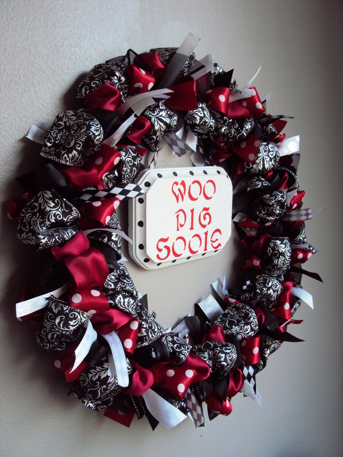 Razorback Ribbon Wreath