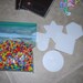 Reserved for Erin Balm Destash Perler Beads and peg boards