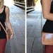 Vintage Brown Leather Cross Body Bag