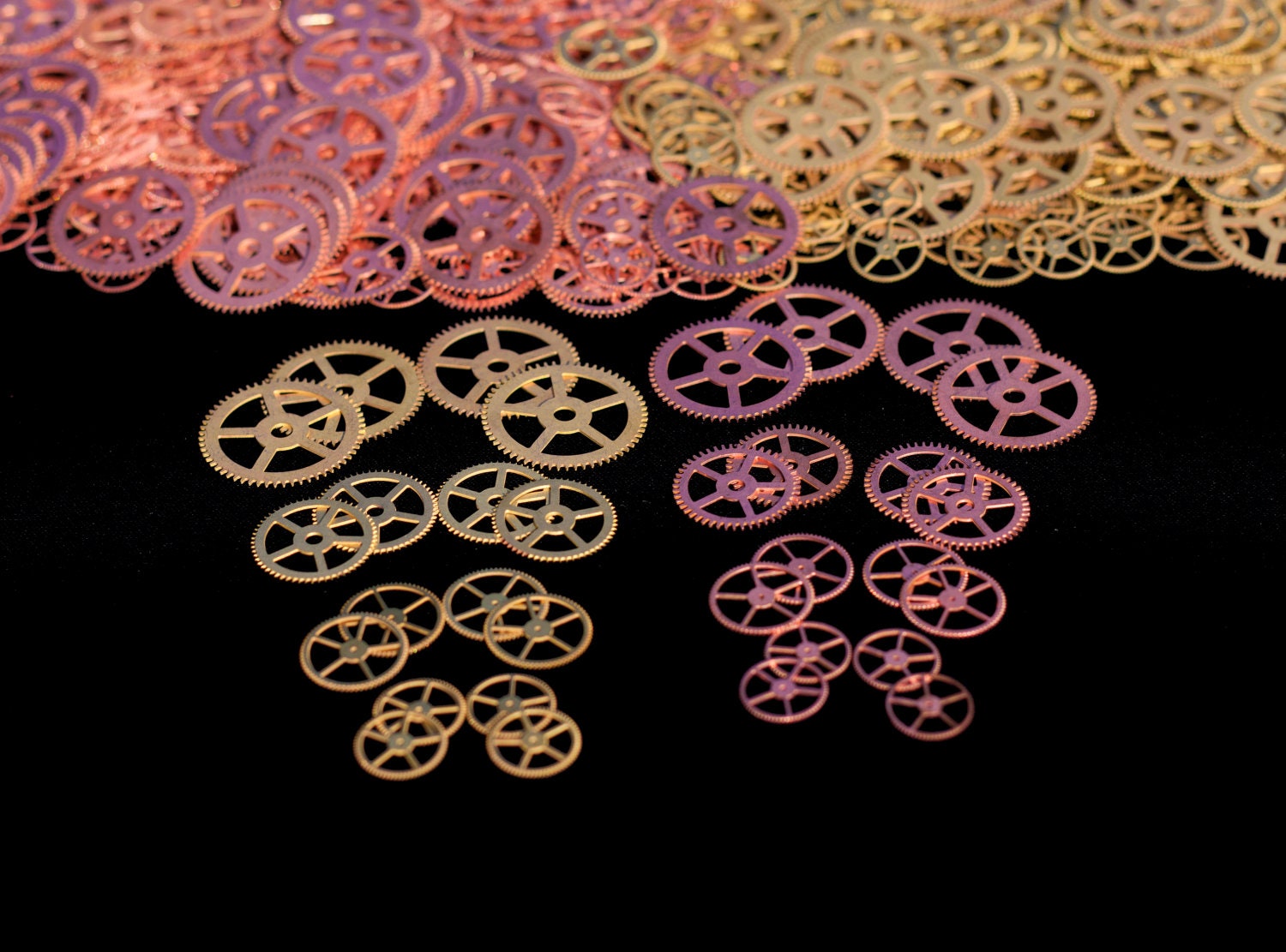 32x Mix Pack of BRASS and COPPER Gears .5" - 1" (12mm - 25mm)