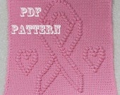 Crochet Pattern-Crochet Blanket Pattern-Crochet  Blanket Block  - Ribbon Blanket Pattern