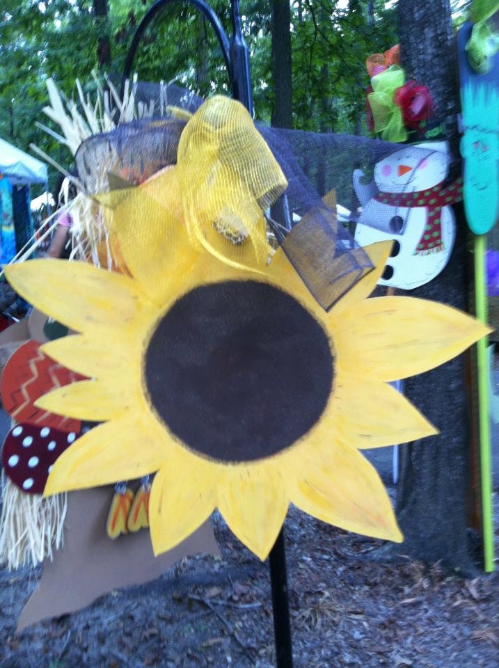 Sunflower Fall Door Hanger Holidays