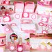 Instant Download Spa Party Birthday Printable Party Kit with Editable Text for you to personalize
