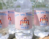 100 Circus Tent Birthday Water Bottle Labels - Waterproof and self stick Il_170x135