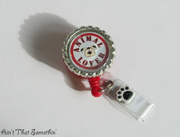 Animal Lover Retractable Badge Reel