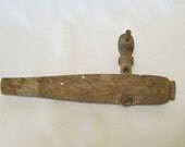 Beer Barrel Tap Rustic Wood Hand Carved From Maine