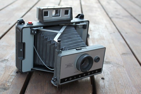 Polaroid 320 Camera Polaroid Land Camera Model 320 by ItsStillLife