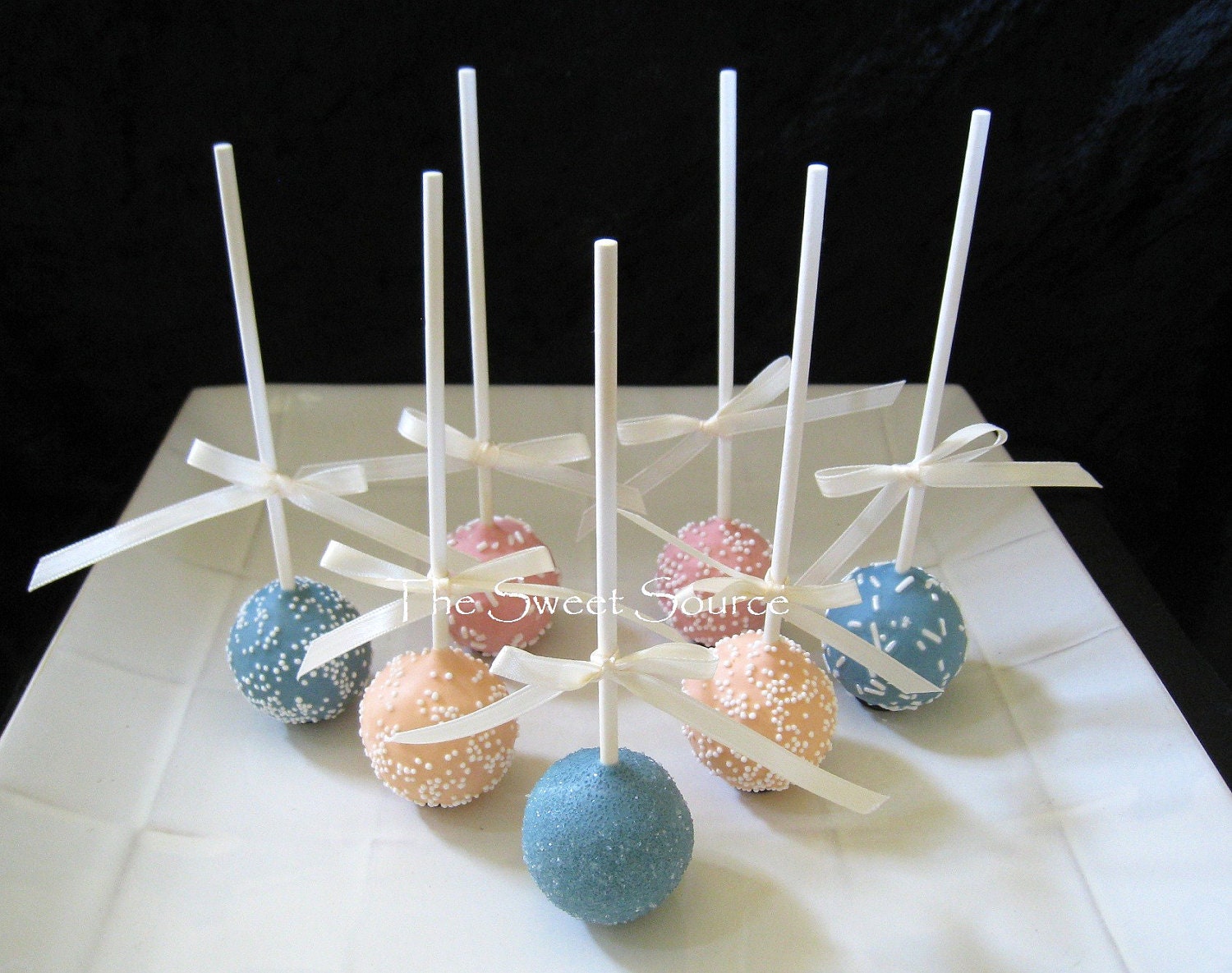 Wedding Favors: Wedding Cake Pops Made to Order with High Quality Ingredients Il_570xn