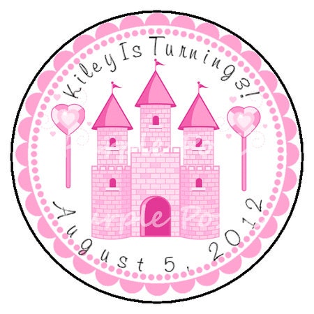 Princess Labels by purplepozie on Etsy
