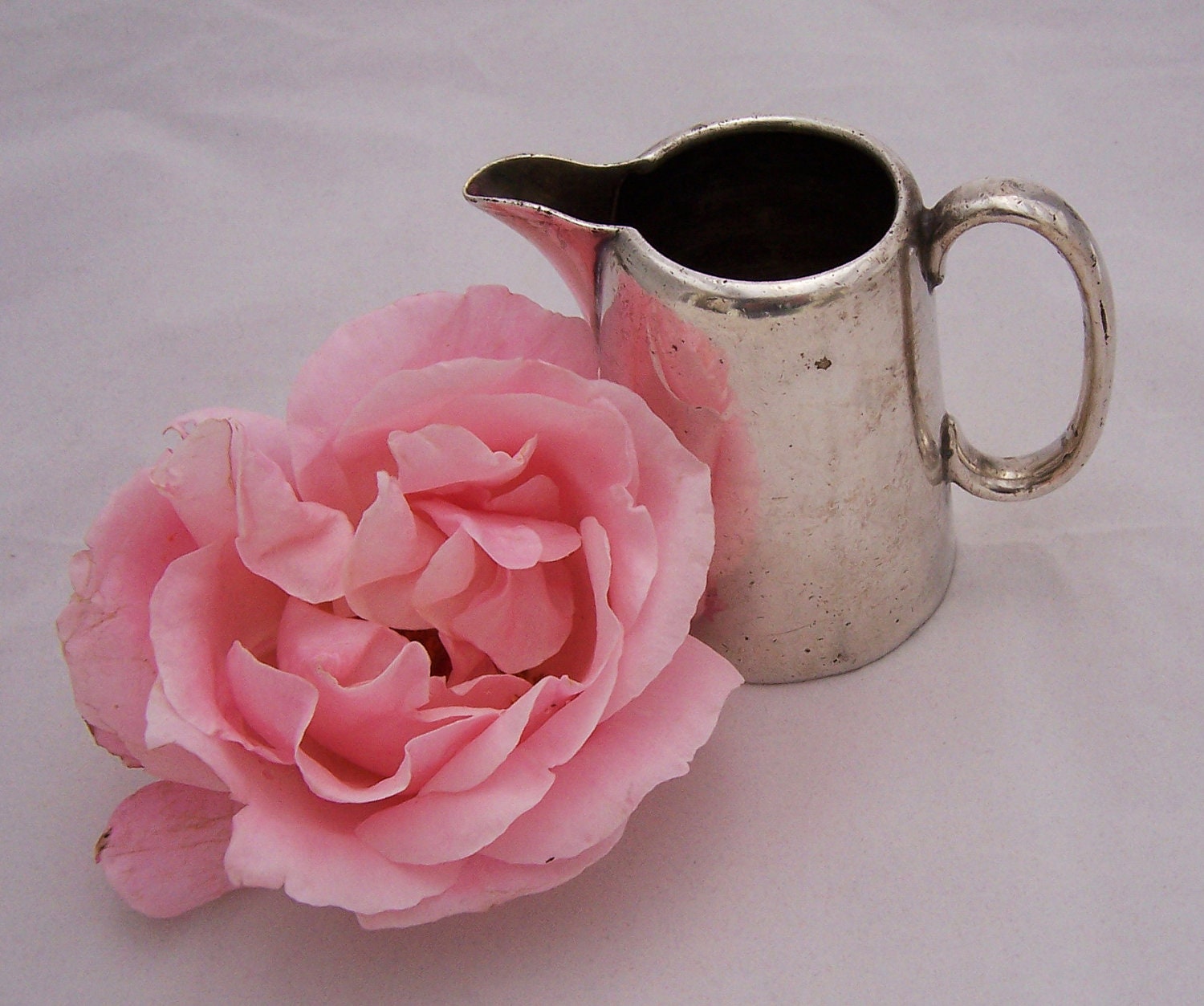 Vintage silver Plate Hotel Ware Milk Jug, Hard Soldered, Hawker, England, 1930s-1940s